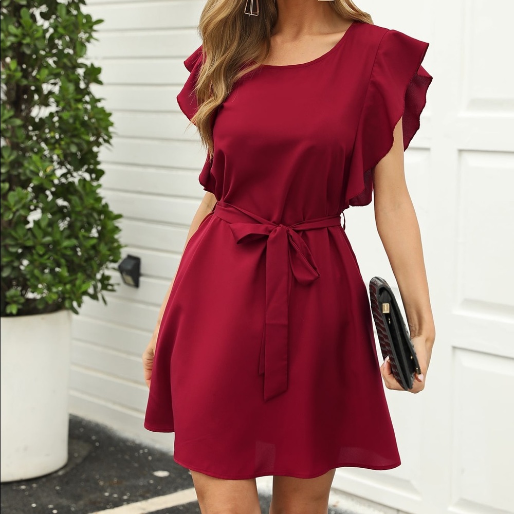 Shein Ruffle Dress